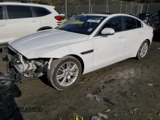 2017 Jaguar XE 25t Premium with VIN SAJAD4BGXHA954787, listed as a Copart auction lot 41871835 with 102,069 mi miles and Salvage Title. Bid and sale history available at carsss.com. Image 1.