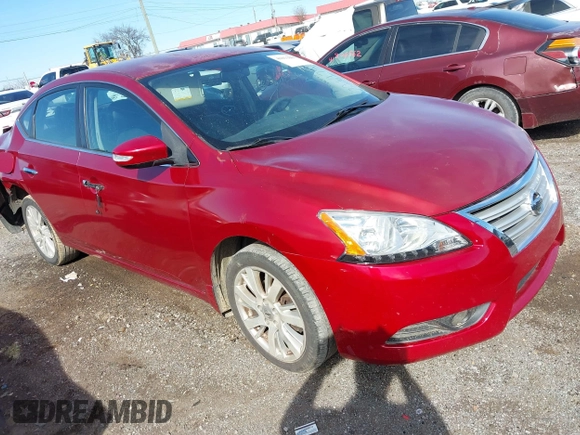 2014 Nissan Sentra SR with VIN 3N1AB7AP7EY316174, listed as a IAAI auction lot 41811865 with 131,625 mi miles and . Bid and sale history available at DreamBid. Image 1.