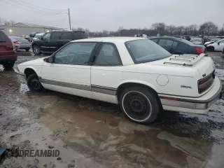 1990 Buick Regal with VIN 2G4WD14T3L1423376, listed as a Copart auction lot 43848175 with 51,407 mi miles and Clean Title. Bid and sale history available at DreamBid. Image 2.
