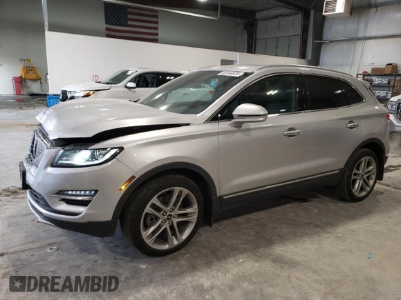 2019 Lincoln MKC Reserve with VIN 5LMCJ3D93KUL22446, listed as a Copart auction lot 86144824 with 64,269 mi miles and Salvage Title. Bid and sale history available at DreamBid. Image 1.