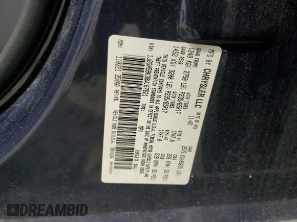 2008 Jeep Liberty Limited with VIN 1J8GN58K38W167621, listed as a Copart auction lot 65362275 with 159,482 mi miles and Clean title. Bid and sale history available at DreamBid. Image 13.