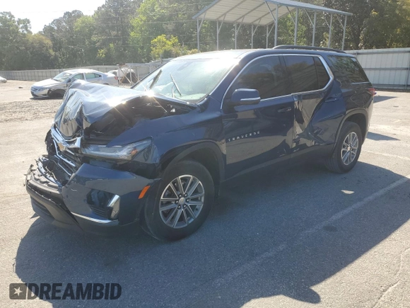 2023 Chevrolet Traverse LT Cloth with VIN 1GNERGKW6PJ279388, listed as a Copart auction lot 52781785 with Not provided miles and Salvage title. Bid and sale history available at DreamBid. Image 1.
