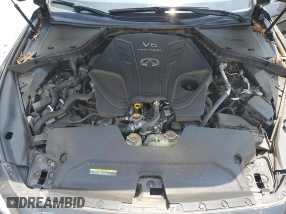 2021 Infiniti Q50 Luxe with VIN JN1EV7BR5MM752693, listed as a Copart auction lot 60027225 with 74,398 mi miles and Salvage title. Bid and sale history available at DreamBid. Image 11.