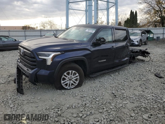 2022 Toyota Tundra 4WD SR5 with VIN 5TFLA5DB1NX045076, listed as a Copart auction lot 79251284 with 0 mi miles and Salvage Title. Bid and sale history available at carsss.com. Image 1.