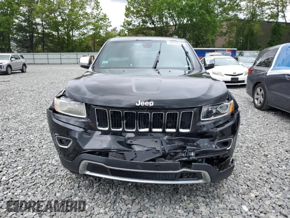 2014 Jeep Grand Cherokee Limited with VIN 1C4RJFBT4EC139746, listed as a Copart auction lot 58978855 with 118,006 mi miles and Clean title. Bid and sale history available at DreamBid. Image 5.