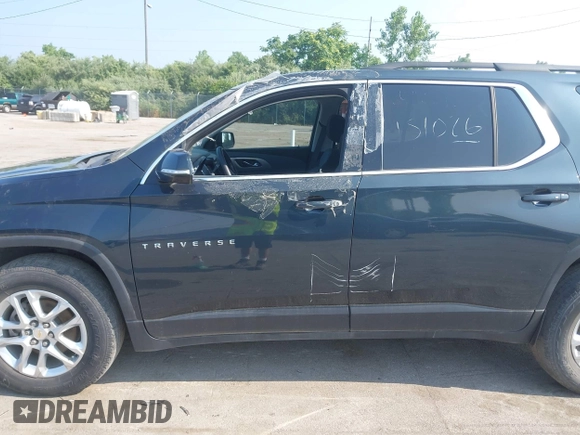 2019 Chevrolet Traverse LT Cloth with VIN 1GNERGKW0KJ151026, listed as a IAAI auction lot 42745723 with Not provided miles and . Bid and sale history available at DreamBid. Image 6.
