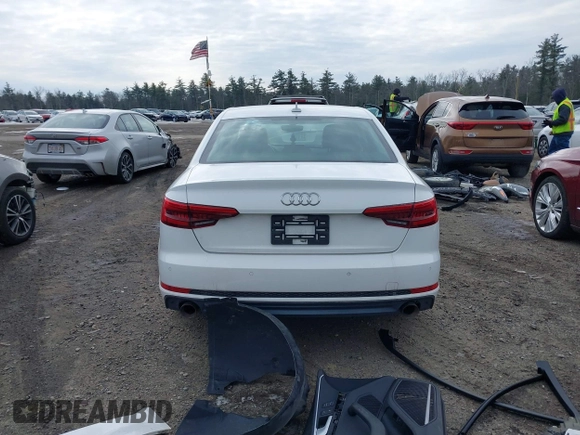 2017 Audi A4 Premium Plus with VIN WAUENAF42HN008961, listed as a IAAI auction lot 41701211 with 130,236 mi miles. Bid and sale history available at carsss.com. Image 17.