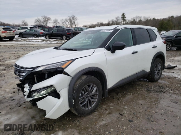 2024 Nissan Rogue S z VIN 5N1BT3AB1RC746787, wystawiony jako Copart lot #83751454 z przebiegiem 22 488 mil mil oraz Nie do naprawy • Non repairable. Historia ofert i sprzedaży dostępna na DreamBid. Obrazek 1.