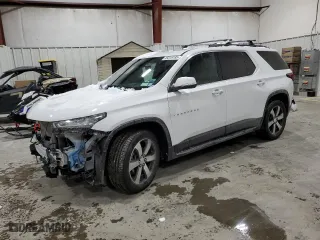 2022 Chevrolet Traverse LT Leather with VIN 1GNEVHKW1NJ126707, listed as a Copart auction lot 45018195 with 48,470 mi miles and Salvage Title. Bid and sale history available at carsss.com. Image 1.