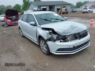 2017 Volkswagen Jetta S with VIN 3VW2B7AJ8HM328548, listed as a IAAI auction lot 42434695 with 123,236 mi miles and . Bid and sale history available at DreamBid. Image 1.