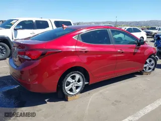 2014 Hyundai Elantra Limited with VIN 5NPDH4AE7EH534926, listed as a IAAI auction lot 41857256 with 135,932 mi miles. Bid and sale history available at carsss.com. Image 4.