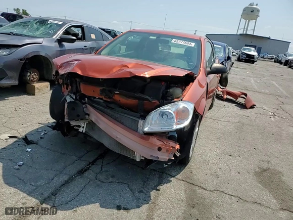 2007 Chevrolet Cobalt LS with VIN 1G1AK15FX77241088, listed as a Copart auction lot 65777684 with 72,569 mi miles and Salvage Title. Bid and sale history available at carsss.com. Image 10.