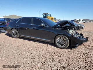 2017 Genesis G90 5.0L Ultimate with VIN KMHG54JH1HU031365, listed as a Copart auction lot 42460714 with 114,816 mi miles and Salvage Title. Bid and sale history available at carsss.com. Image 4.