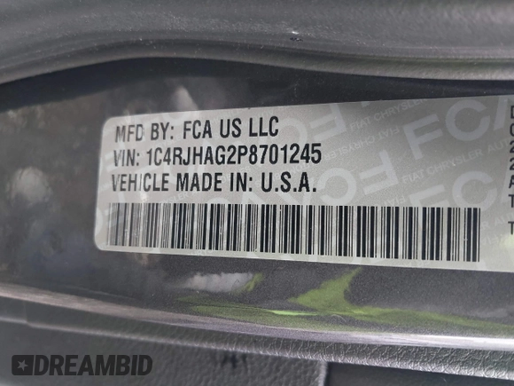 2023 Jeep Grand Cherokee Altitude с VIN 1C4RJHAG2P8701245, выставлен на аукционе IAAI как лот 41679077 с пробегом 29 262 миль миль и . История ставок и продаж доступна на DreamBid. Изображение 9.