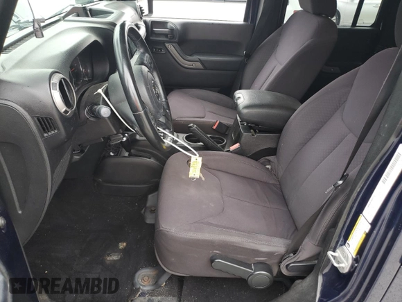 2013 Jeep Wrangler Unlimited Sport с VIN 1C4BJWDGXDL521666, выставлен на аукционе Copart как лот 57277255 с пробегом 158 793 миль миль и Списание • Salvage title. История ставок и продаж доступна на DreamBid. Изображение 7.