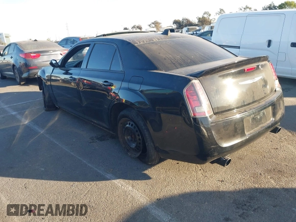 2014 Chrysler 300 with VIN 2C3CCAGG4EH342006, listed as a IAAI auction lot 41343654 with 151,555 mi miles. Bid and sale history available at carsss.com. Image 3.