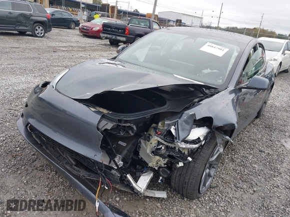 2022 Tesla Model 3 Long Range with VIN 5YJ3E1EB3NF352741, listed as a IAAI auction lot 40847981 with Not Provided miles and . Bid and sale history available at DreamBid. Image 16.