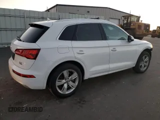 2018 Audi Q5 Premium Plus with VIN WA1BNAFY7J2173771, listed as a Copart auction lot 68960032 with 23,280 mi miles. Bid and sale history available at carsss.com. Image 3.