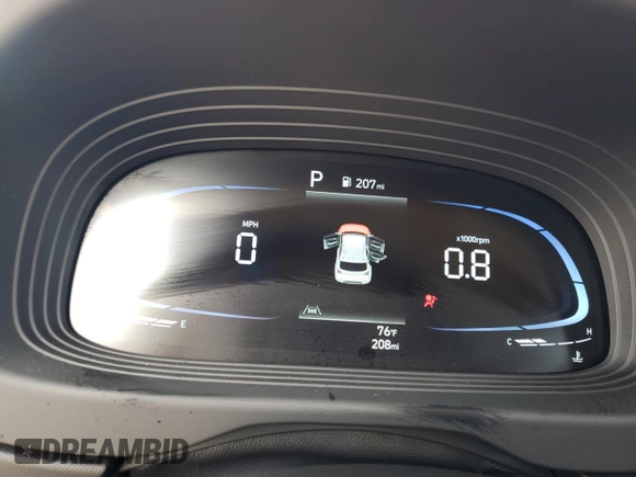 2024 Hyundai Venue Limited z VIN KMHRC8A30RU324332, wystawiony jako Copart lot #62459505 z przebiegiem 208 mil mil oraz Nie do naprawy • Non repairable. Historia ofert i sprzedaży dostępna na DreamBid. Obrazek 9.