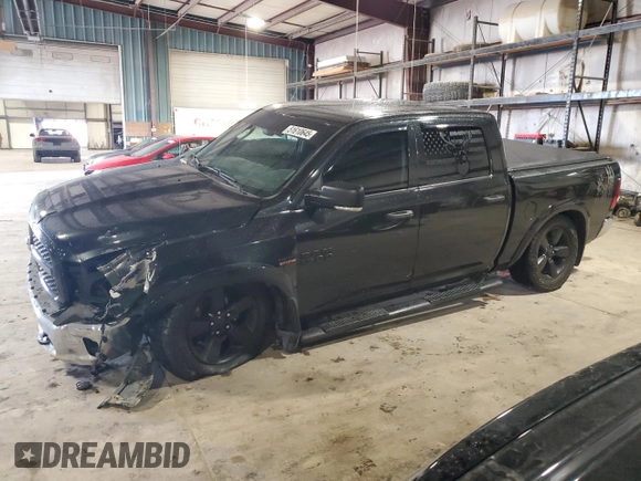 2016 Ram 1500 Lone Star z VIN 1C6RR7LT1GS391967, wystawiony jako Copart lot #51610645 z przebiegiem 177 127 mil mil oraz Szkoda całkowita • Salvage title. Historia ofert i sprzedaży dostępna na DreamBid. Obrazek 1.