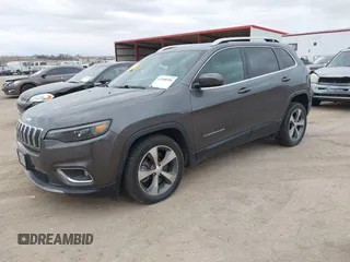 2019 Jeep Cherokee Limited with VIN 1C4PJLDN6KD119458, listed as a IAAI auction lot 41408906 with 72,293 mi miles. Bid and sale history available at carsss.com. Image 17.