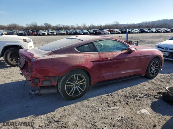 2015 Ford Mustang EcoBoost with VIN 1FA6P8TH4F5299256, listed as a Copart auction lot 45139155 with 67,736 mi miles and Salvage Title. Bid and sale history available at carsss.com. Image 3.
