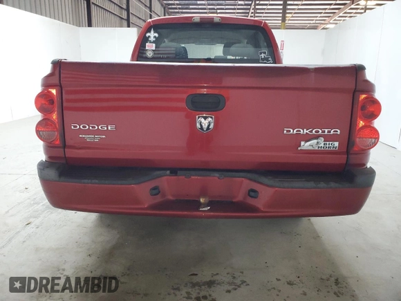2010 Dodge Dakota Bighorn/Lonestar z VIN 1D7CE3GK4AS100976, wystawiony jako Copart lot #57589005 z przebiegiem 163 315 mil mil oraz Czysty tytuł • Clean title. Historia ofert i sprzedaży dostępna na DreamBid. Obrazek 6.
