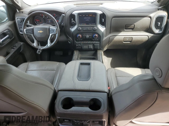 2020 Chevrolet Silverado 1500 LTZ with VIN 1GCUYGED3LZ235409, listed as a Copart auction lot 49709685 with 108,928 mi miles and Salvage Title. Bid and sale history available at DreamBid. Image 8.