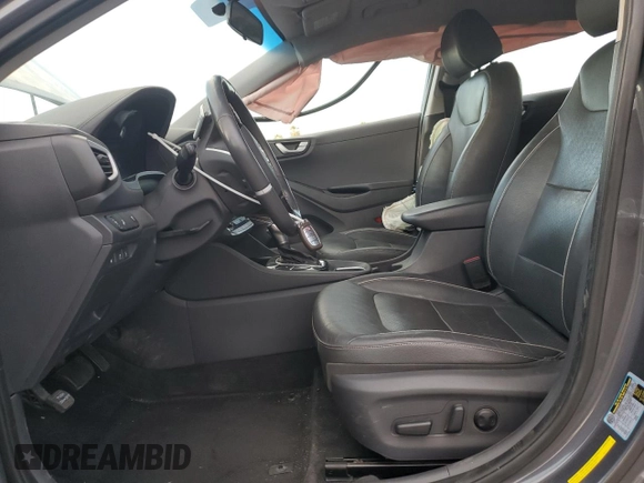 2018 Hyundai Ioniq Limited with VIN KMHC75LDXJU075248, listed as a Copart auction lot 89327145 with 62,321 mi miles and Salvage title. Bid and sale history available at DreamBid. Image 7.