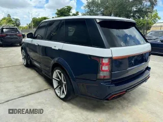 2017 Land Rover Range Rover z VIN SALGS2FE1HA356141, wystawiony jako Copart lot #60175845 z przebiegiem 57 214 mil mil oraz Nie do naprawy • Non repairable. Historia ofert i sprzedaży dostępna na DreamBid. Obrazek 2.