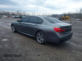 2016 BMW 7 Series 750i xDrive with VIN WBA7F2C53GG417997, listed as a IAAI auction lot 41926307 with 92,734 mi miles. Bid and sale history available at carsss.com. Image 3.