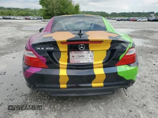 2016 Mercedes-Benz SLK 350 with VIN WDDPK5HA3GF115546, listed as a Copart auction lot 56627415 with 100,429 mi miles and Salvage title. Bid and sale history available at DreamBid. Image 6.