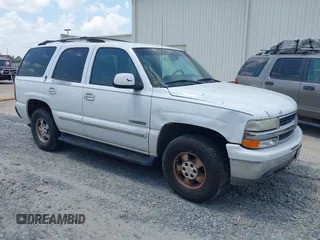 2001 Chevrolet Tahoe LT z VIN 1GNEC13TX1R202308, wystawiony jako IAAI lot #42285307 z przebiegiem 279 908 mil mil oraz . Historia ofert i sprzedaży dostępna na DreamBid. Obrazek 1.