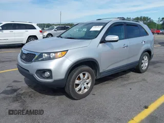 2012 Kia Sorento LX with VIN 5XYKTDA66CG295646, listed as a IAAI auction lot 42225434 with 139,961 mi miles and . Bid and sale history available at DreamBid. Image 2.