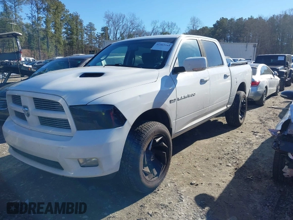 2012 Ram 1500 Sport with VIN 1C6RD7MT1CS288653, listed as a IAAI auction lot 41363344 with 199,972 mi miles. Bid and sale history available at carsss.com. Image 23.