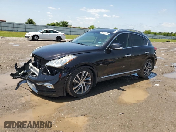 2017 Infiniti QX50 with VIN JN1BJ0RP6HM385657, listed as a Copart auction lot 54581695 with 150,526 mi miles and Salvage title. Bid and sale history available at DreamBid. Image 1.