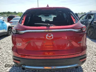 2021 Mazda CX-9 Signature with VIN JM3TCBEY6M0508470, listed as a Copart auction lot 58946505 with 36,130 mi miles and Salvage title. Bid and sale history available at DreamBid. Image 6.
