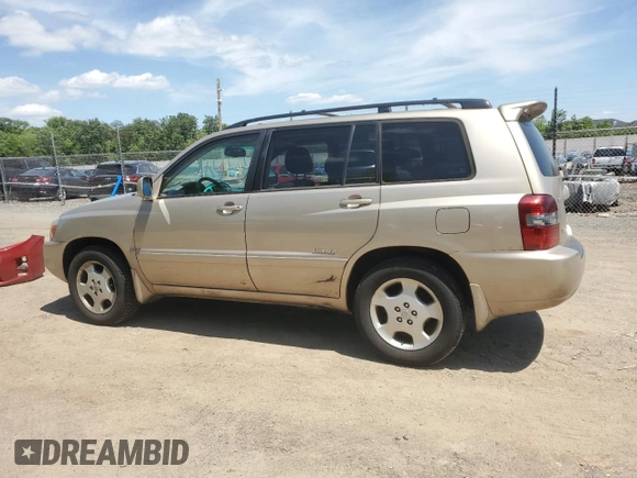 2007 Toyota Highlander w/3rd Row with VIN JTEDP21A870142280, listed as a Copart auction lot 57829025 with 222,305 mi miles and Clean title. Bid and sale history available at DreamBid. Image 2.