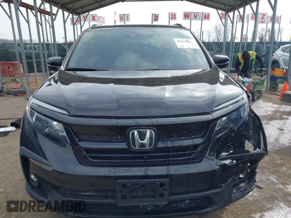 2022 Honda Pilot Special Edition with VIN 5FNYF6H2XNB059737, listed as a IAAI auction lot 41608678 with 50,273 mi miles and . Bid and sale history available at DreamBid. Image 12.