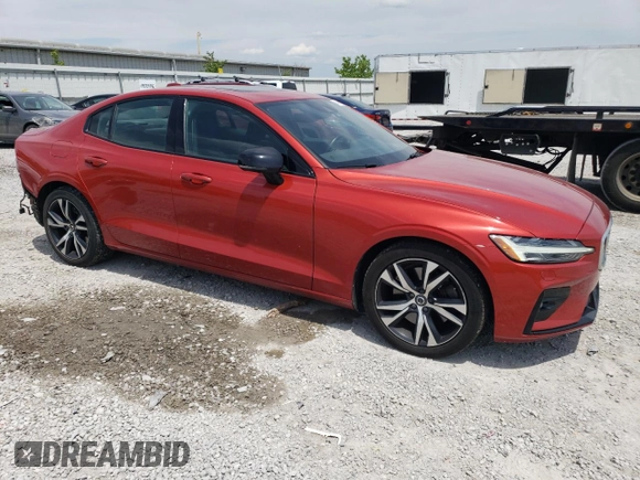 2019 Volvo S60 R-Design with VIN 7JRA22TM4KG015461, listed as a Copart auction lot 54357414 with 63,917 mi miles. Bid and sale history available at carsss.com. Image 4.