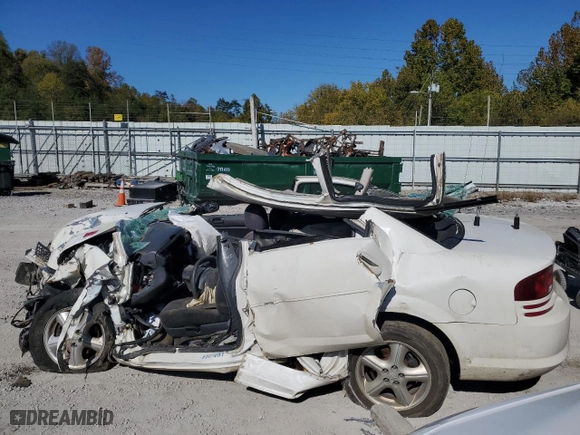 2005 Dodge Stratus Sdn SXT with VIN 1B3EL46R25N702682, listed as a Copart auction lot 76456464 with NaN miles and Salvage Title. Bid and sale history available at carsss.com. Image 2.