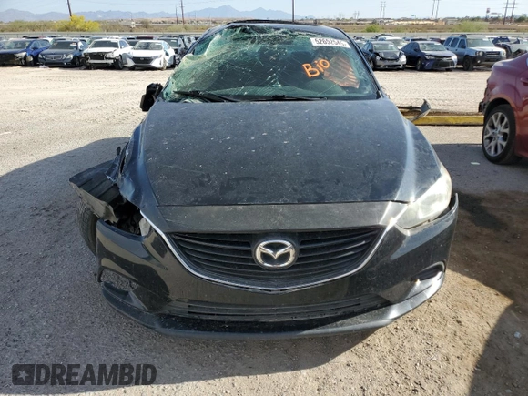 2015 Mazda 6 i Touring with VIN JM1GJ1V51F1224211, listed as a Copart auction lot 52652545 with 176,399 mi miles and Salvage Title. Bid and sale history available at carsss.com. Image 5.