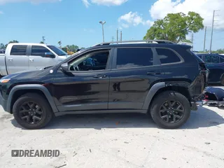 2017 Jeep Cherokee Trailhawk with VIN 1C4PJMBS9HW537962, listed as a IAAI auction lot 42002460 with 129,037 mi miles and . Bid and sale history available at DreamBid. Image 15.