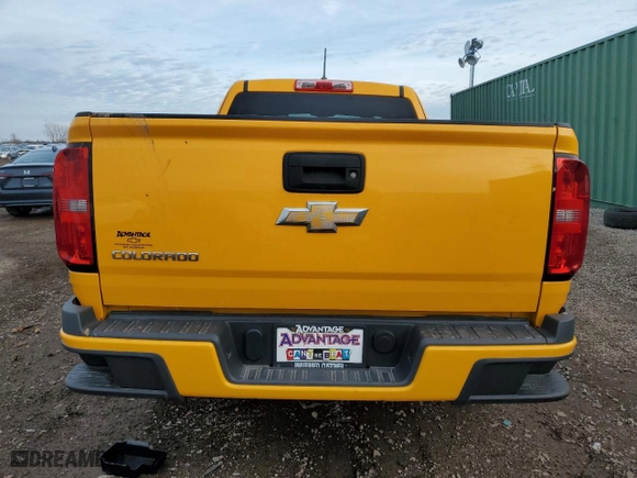 2018 Chevrolet Colorado 4WD Work Truck with VIN 1GCHTBEA2J1272665, listed as a Copart auction lot 85013314 with 63,279 mi miles and Salvage Title. Bid and sale history available at carsss.com. Image 6.