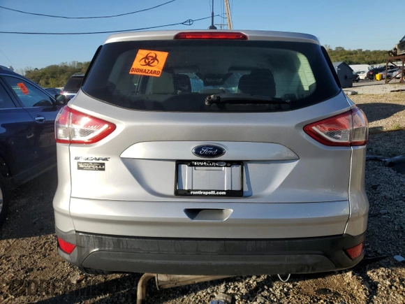 2014 Ford Escape S with VIN 1FMCU0F7XEUC05584, listed as a Copart auction lot 81343174 with 0 mi miles and Clean Title. Bid and sale history available at carsss.com. Image 6.