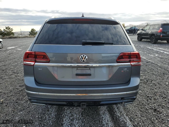 2019 Volkswagen Atlas 3.6L V6 SE w/Technology R-Line with VIN 1V2XR2CA1KC524598, listed as a Copart auction lot 85163674 with 124,944 mi miles and Salvage Title. Bid and sale history available at carsss.com. Image 6.