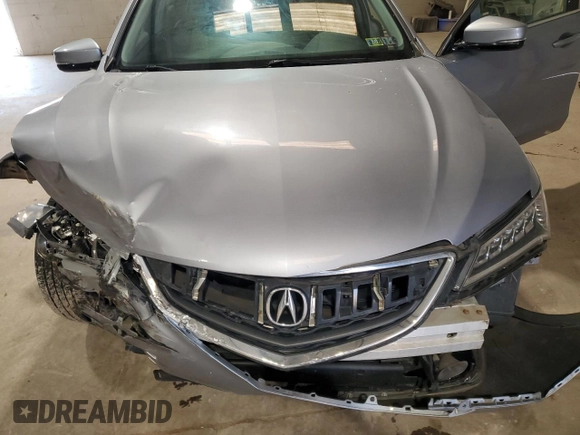 2015 Acura TLX V6 Tech with VIN 19UUB3F55FA001746, listed as a Copart auction lot 53437505 with 119,686 mi miles and Salvage Title. Bid and sale history available at carsss.com. Image 11.