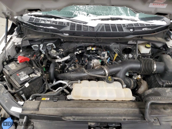 2022 Ford F-150 XL with VIN 1FTEW1EP6NKE47847, listed as a Copart auction lot 44268345 with 67,076 mi miles and Salvage Title. Bid and sale history available at carsss.com. Image 13.