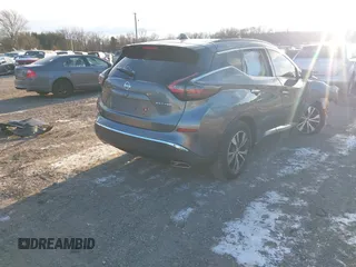 2020 Nissan Murano SV with VIN 5N1AZ2BS5LN122988, listed as a IAAI auction lot 41252637 with Not provided miles and . Bid and sale history available at DreamBid. Image 4.