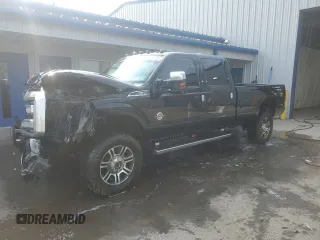 2015 Ford F-350 Platinum z VIN 1FT8W3BT4FEB02746, wystawiony jako Copart lot #62099025 z przebiegiem 193 636 mil mil oraz Szkoda całkowita • Salvage title. Historia ofert i sprzedaży dostępna na DreamBid. Obrazek 1.